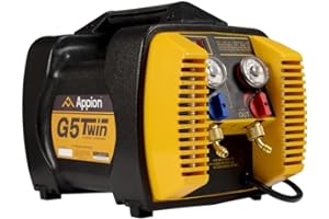 Appion G5TWIN Twin Cylinder Recovery Unit, 3 liters