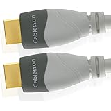 Cablesson Mackuna 10m High Speed HDMI Cable (HDMI Type A, HDMI 2.1/2.0b/2.0a/2.0/1.4) - 4K, 3D, UHD, ARC, Full HD, Ultra HD, 2160p, HDR - for PS4, Xbox One, Wii, Sky Q, LCD, LED, UHD, 4k TVs - White
