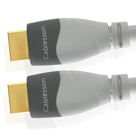 Cablesson Mackuna High Speed HDMI Kabel mit Ethernet (Neue Version 1.4 a 3d Ready mit Ethernet Channel und Audio Return, für 