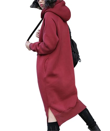 strapless open back dress French Terry Long Puff Sleeve Hoodie Dress  Riah Fashion