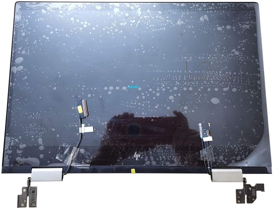 for HP 15.6" FHD LCD Screen Display Touch Digitizer Cover Cable Hinges Complete Top Assembly 925736-001 Envy X360 15M-BP 15M-BQ 15-BP 15-BQ 15M-BP011DX 15M-BP111DX 15M-BP112DX