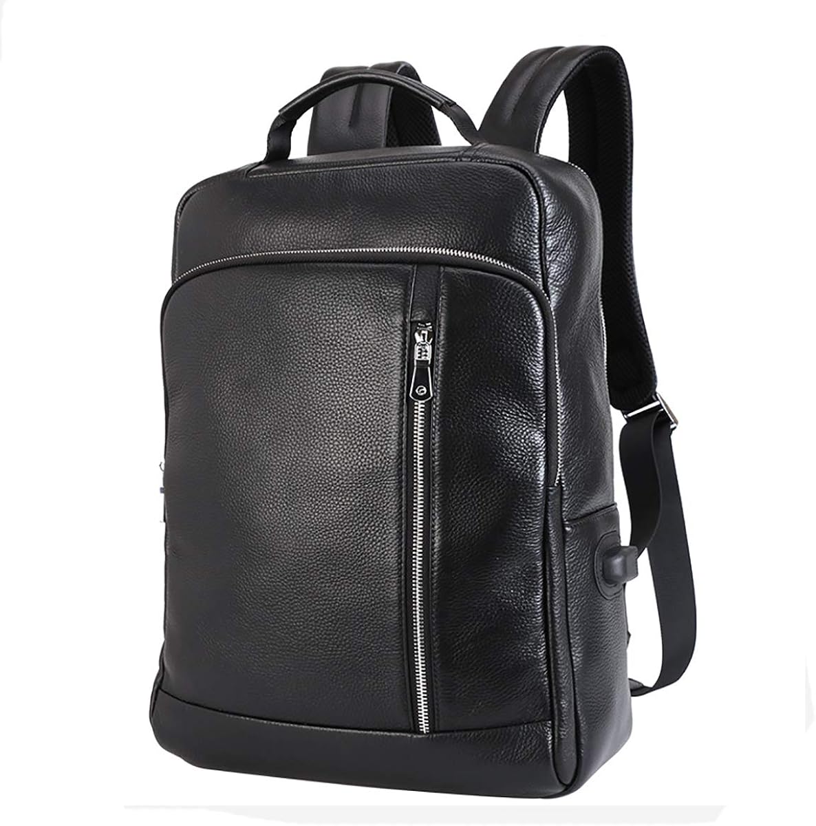 Amazon.co.jp： MSKW リュック メンズ 本革 牛革 スクエア 15.6インチPC収納 A4 レザー 防水 大容量