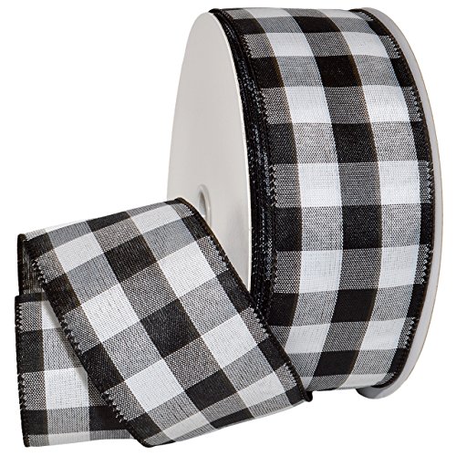 Morex Cambridge Wired Taffeta Ribbon, 2-1/2