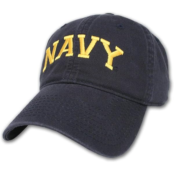 USA Flag Patriotic Eagle Shadow Adjustable Embroidered Navy Blue