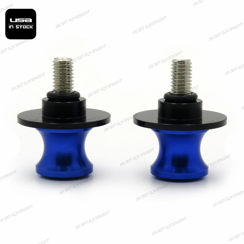 SEMT- Motorcycle Bicycle Swingarm Swing Arm Spools Sliders Stand Bobbins 8mm Universal [B074NLW1LC]