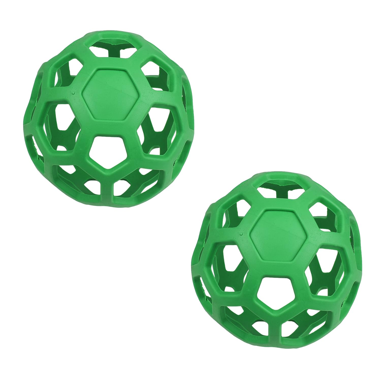 MEISH Tortoise Treat Ball Vegetable Dispenser Hay Feeder Grass Ball Toy for Tortoise Rabbit Guinea Pig (Green)
