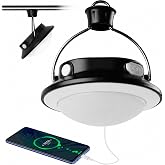 Gen 3 Rechargeable Tent Light, Hanging LED Canopy Light for Camping &amp; RV | 200hrs Bright, Red Mode, 2x Faster Charging, Mount &amp; Aim
