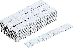 Wheel Tyre Balancer, 5g+10g x 25Strips 60g/2.12oz Adhesive Metal Wheel Hub Balancing Blocks Stick On Car Tire Weight Balan (5