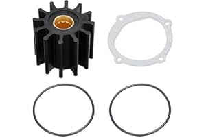 BDFHYK 09-812B Water Pump Impeller Repair Kit for Johnson 09-812B-1, Yanmar 119773-42600 Sierra 18-3306 Indmar S685007