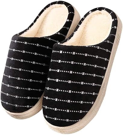 Amazon Com Td Men S Comfortable Slippers Home Shoes Winter