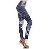 Leggings Depot High Waisted Camouflage & Multiple Print Leggings for Women - Reg, Plus, 1X3X, 3X5X