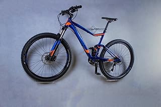 Allround Fahrradwandhalterung von trelixx aus Plexiglas® Acrylglas, platzsparende Fahrradaufbewahrung, Radhalter Wandmontage