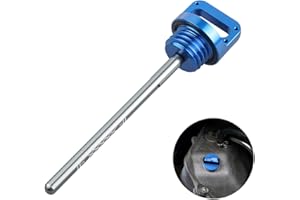 NICECNC T6 Aluminum Engine Oil Dipstick with O-Ring Compatible with Yamaha Raptor 700 YFM700 YFZ 450 2004-2009,2012-2013 Replacement for 5LP-21761-00-00 5LP-21761-00-00 See Fitment