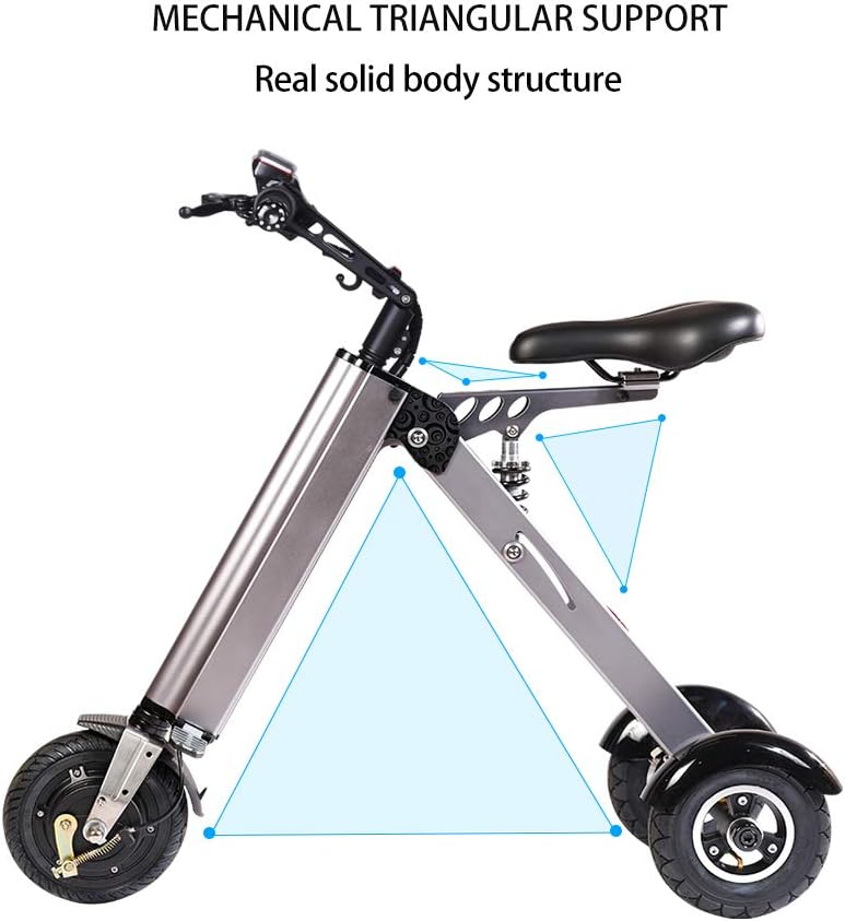 topmate es31 electric scooter mini foldable tricycle
