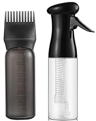 Zicotour Continuous Hair Spray Bottle and Root Comb