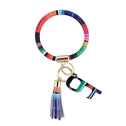 Coolcos Large Circle Bangle Keychain Touchless Door