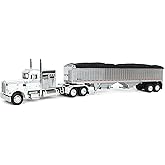 Tr&aacute;iler A Escala 1/64 Peterbilt 359 Con Remolque Tanque Brenner De Asfalto, 691330 DCP By First Gear - DEHU MODELS SHOP