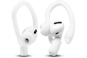 WC HookZ - Patented Upgraded Over Ear Hooks for AirPods Pro 1, 2 & AirPods 1, 2 & 3- Two Size Pairs Included in Package, Uniq