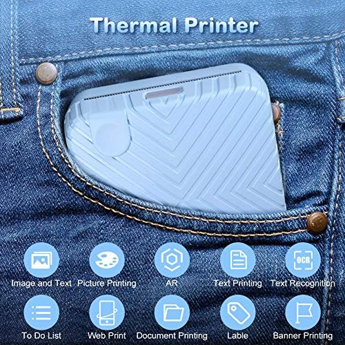 Mini Imprimantes Portable Imprimante Thermique Bluetooth sans Fil et Connexion USB avec du Papier Thermique pour Android et iOS pour Impression Immédiate, Photos de Style Rétro, Bon Cadeau - Bestbluetooth.fr Mini Imprimantes Portable Imprimante Thermique Bluetooth sans Fil et Connexion USB avec du Papier Thermique pour Android et iOS pour Impression Immédiate, Photos de Style Rétro, Bon Cadeau
