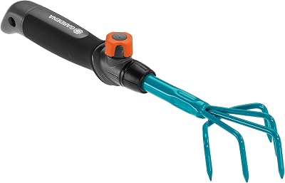 Gardena combisystem Hand Weeder Five-Tined Hand Grubber 7 cm Working Width