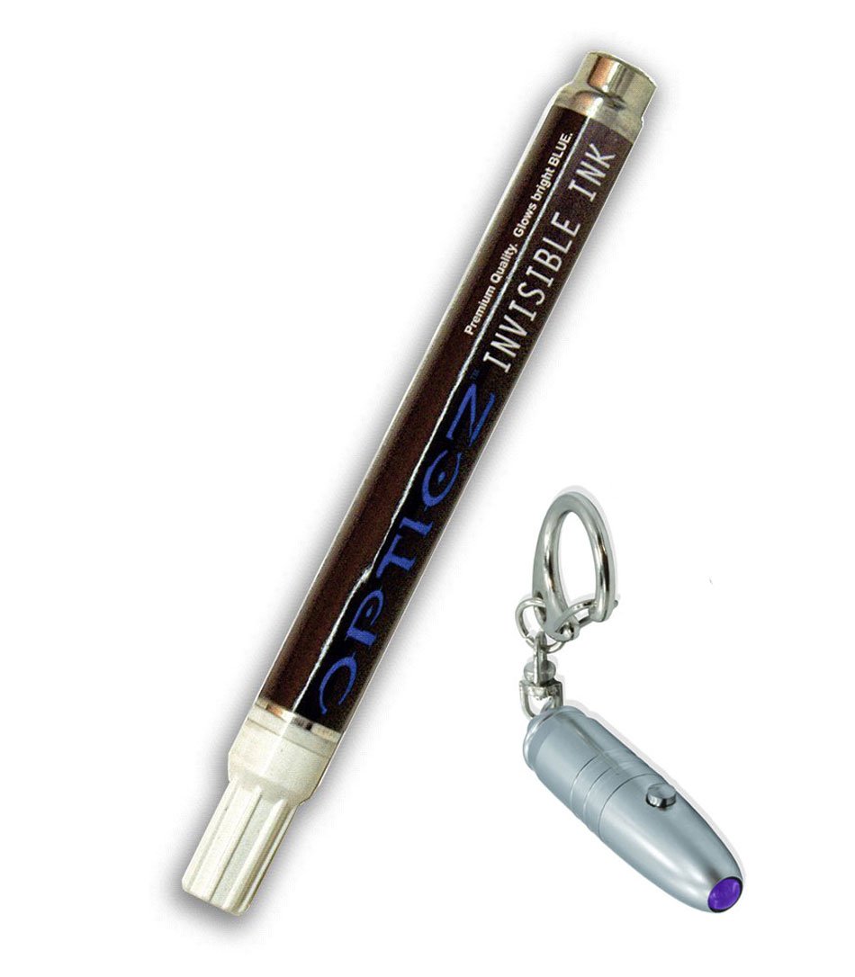 Opticz Blacklight Reactive Invisible Blue Ink All