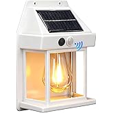 WGFOIP Solar Wall Lights, Outdoor Motion Sensor, Dusk to Dawn LED Outdoor Solar Lights with 3 Modes, for Patio, Garage, Shed 