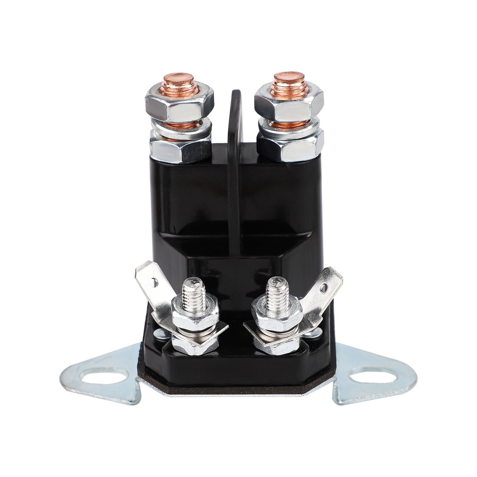 PEUTIER 4 Terminal Starter Solenoid, 12V 117-1197 Starter Solenoid Compatible with Exmark Lawn Boy Toro Time Cutter Zero Turn 104-3189 Lawn Mowers Replacement Parts #E513075#1-513075