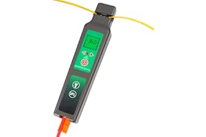 ANPTAIKE Optic Fiber Identifier VFL LED Light OFI Live Fiber Optical Cable Identifier Detector Tester 900-1650nm SM and MM OFI Testing Tools