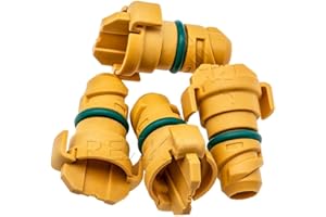 Rexka 4pcs Plastic Engine Oil Drain Plug for Ford KX6Z6730B F-150 F150 Mustang Lincoln Continental MKZ Nautilus Navigator