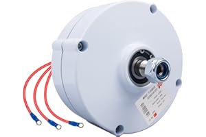 Marsrock 600r/m 100W 12V or 24V Permanent Magnet Generator AC Alternator for Vertical or Horizontal Wind Turbine 100W Wind Generator (24V)