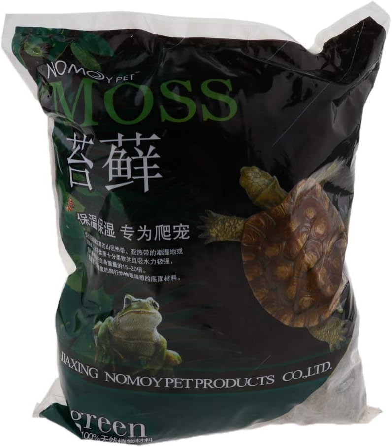 Tubayia - Sustrato de Musgo Natural para terrario, Reptil, Musgo, para Tortuga, Lagarto, Rana