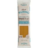 Rummo Gluten Free Spaghetti Pasta N.3 - Corn & Rice Pasta Noodles, GF Spaghetti, Thin Pasta Noodles, Italian Pasta - 12 Ounce