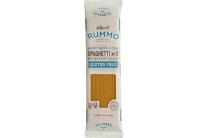Rummo Gluten Free Spaghetti Pasta N.3 - Corn & Rice Pasta Noodles, GF Spaghetti, Thin Pasta Noodles, Italian Pasta - 12 Ounce (Pack of 1)