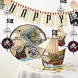 Pirate's Map Birthday Party Decorations Kit