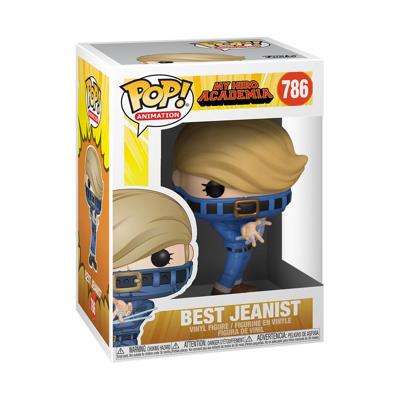 Funko POP! Animation: My Hero Academia (MHA) - Best Jeanist - Collectable Vinyl Figure - Gift Idea - Official Merchandise - Toys for Kids & Adults - Anime Fans - Model Figure for Collectors