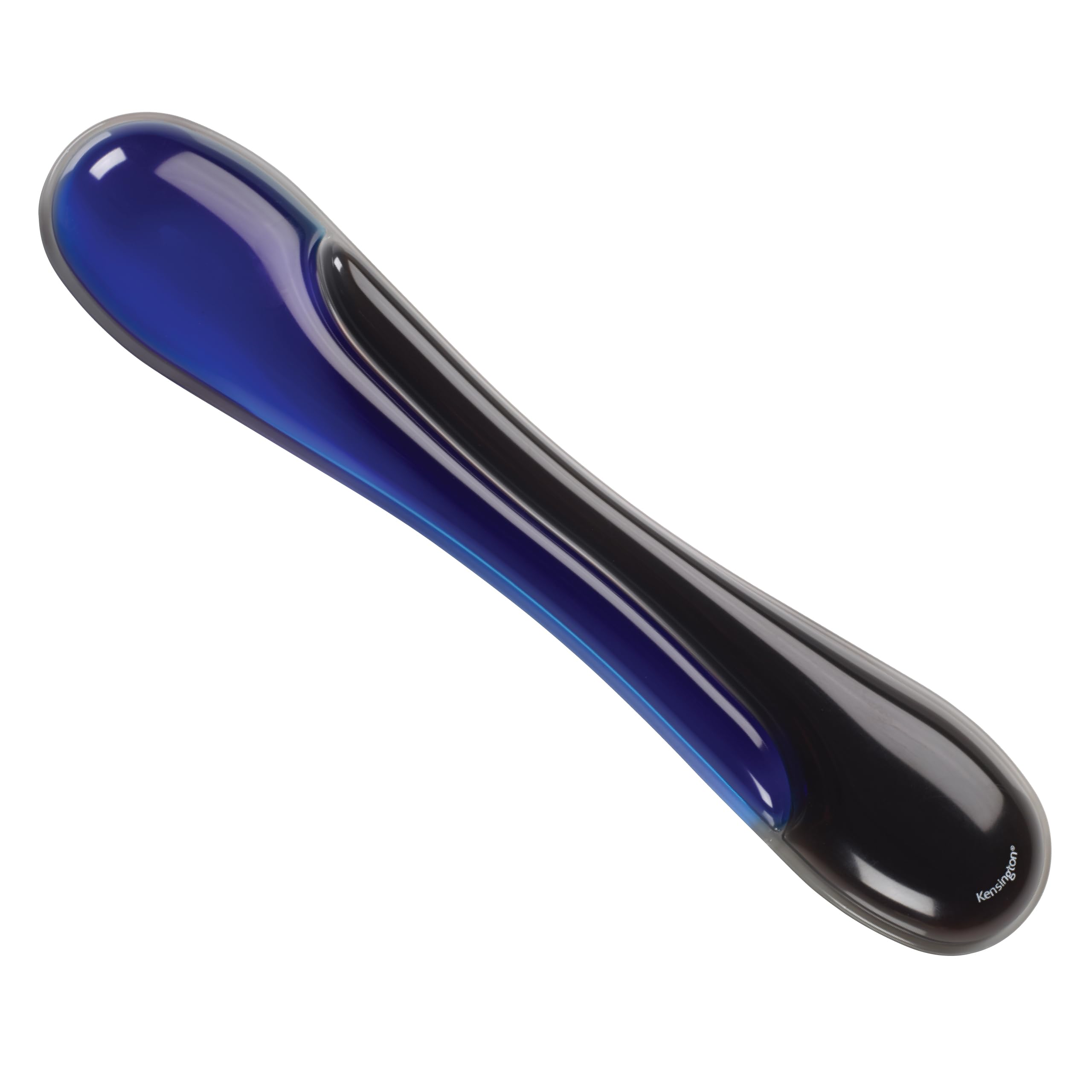 Kensington K62397AM Duo Gel - Ergonomic Keyboard Wrist Rest with Gel Wrist Support Pad - 90 x 36 x 480 mm - Blue (62397)
