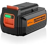 3.5Ah 40-Volt MAX Lithium Battery Replacement for Black and Decker Lithium Max Battery LBXR36 LBX2040 LBXR2036 LST540 LCS1240 LBX1540 LST136W Cordless Power Tools