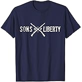 The Sons of Liberty Secret Society Patriot Military T-Shirt T-Shirt