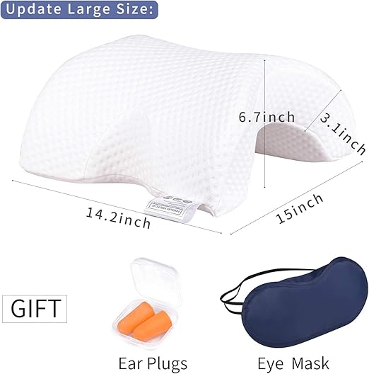 Amazon Com Alevmoom Cuddle Pillow For Couples Slow Rebound