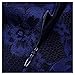 Miusol Women's Vintage Off Shoulder Flare Lace Slim Cocktail Pencil Dress,Navy Blue,Large
