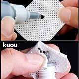 Kuou 300 Pcs Lint Free Nail Wipes Pads Nail Art Absorbent Remover view 6