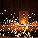 Solar String Light,33feet 100 LED Copper Wire Lights, Starry String Lights, Indoor/Outdoor Waterproof Solar Decoration Lights for Gardens, Home, Dancing, Party Decorative Ornaments (Warm White)