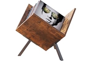 VONDREAM Conceptual Design Vinyl Record Storage, Personalized Storage Solution for Your Vinyl Records, Modern and Stylish Vinyl Record Storage Holder