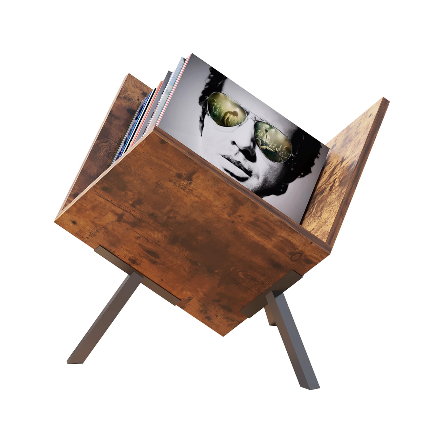 Photo 1 of Conceptual Design Vinyl Record Storage, Personalized Storage Solution for Your Vinyl Records, Modern and Stylish Vinyl Record Storage Holder