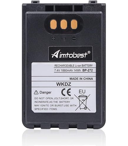 Amazon.com: ExpertPower® 7.4V 2000mAh Li-ion Battery for Icom BP