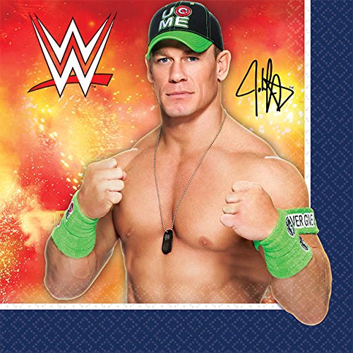 WWEParty Beverage Napkins, Party Favor