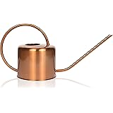 Homarden Copper Watering Can (40oz) - Small Watering Can for Indoor Plants, House Plant, Snake Plant, Terrarium Jar, Bonsai P