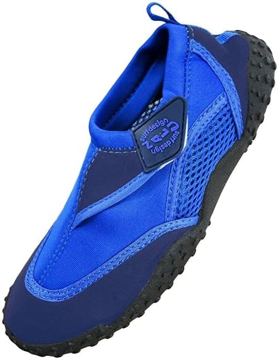 GEEZY Aqua Beach Surf Wet Water Shoes Unisex Blue Adult 4