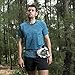 ErgaLogik Day Trekker - Hiking Waist Pack with Water Bottle (Not Included) Holder - Fanny Pack - Dog Walking - Running Belt Bag Pouch Fanny Pack for Hiking Running Cycling Camping Travel (Grey)
