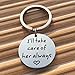 I'll Take Care of Her Always, Mothers Fathers Day Mom Dad in Law Keychain Gift, Unique Keychains Gifts for Wedding Mother Father in Law